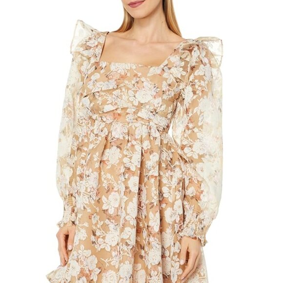 En Saison Chaumont Mini Dress Peach - Picture 5 of 12